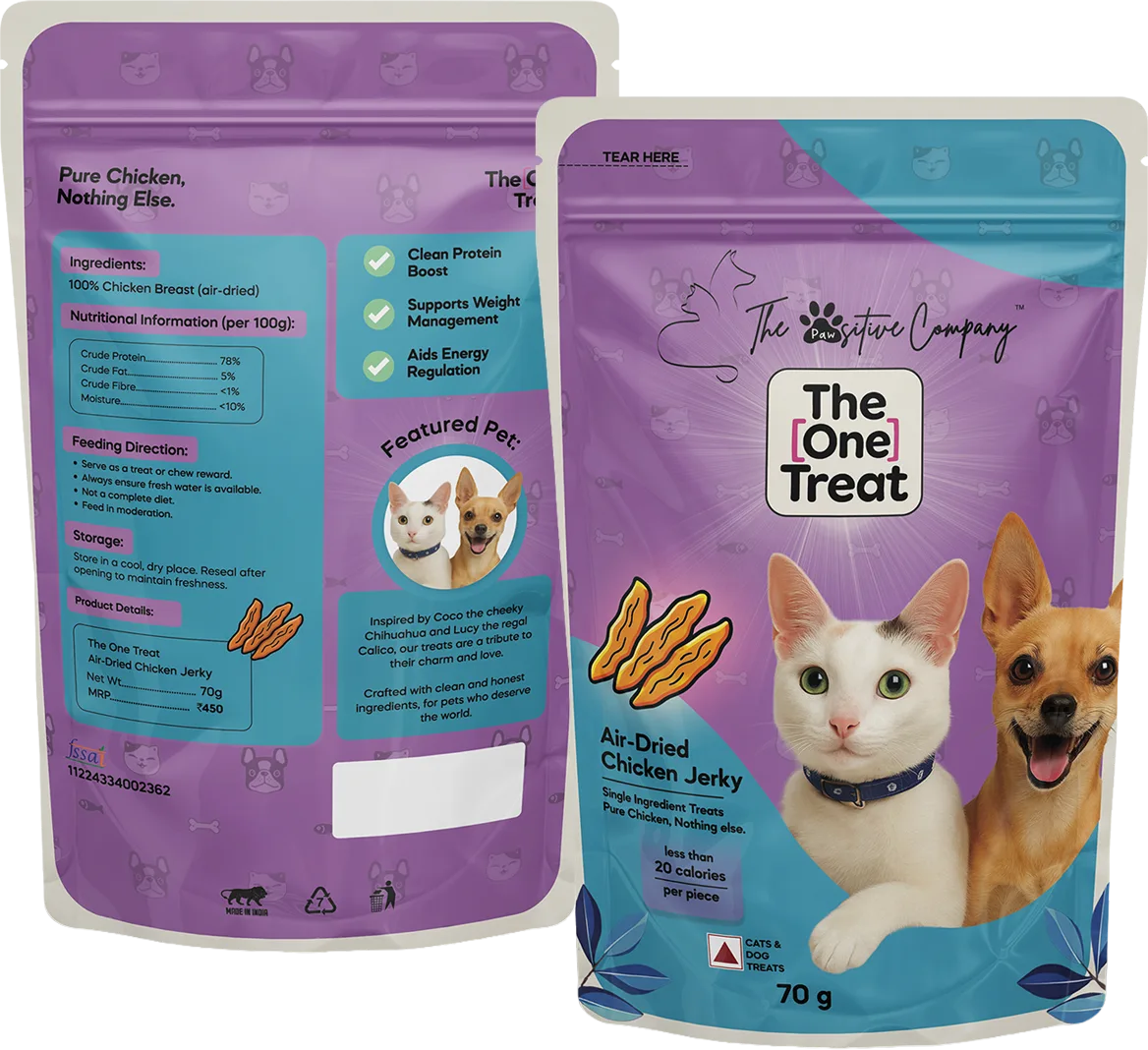 The One Treat - Air-dried Chicken Jerky